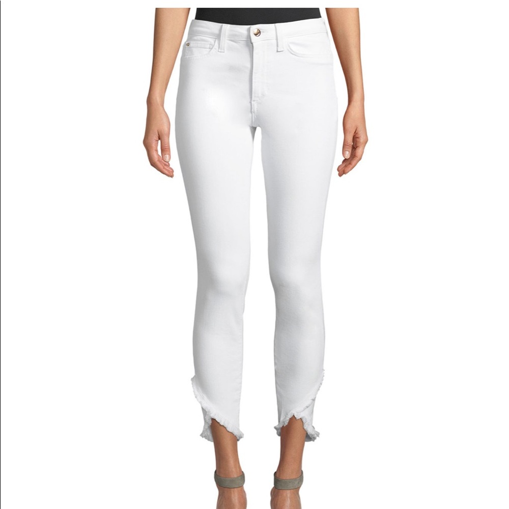 Joe’s Jeans white flawless Charlie skinny